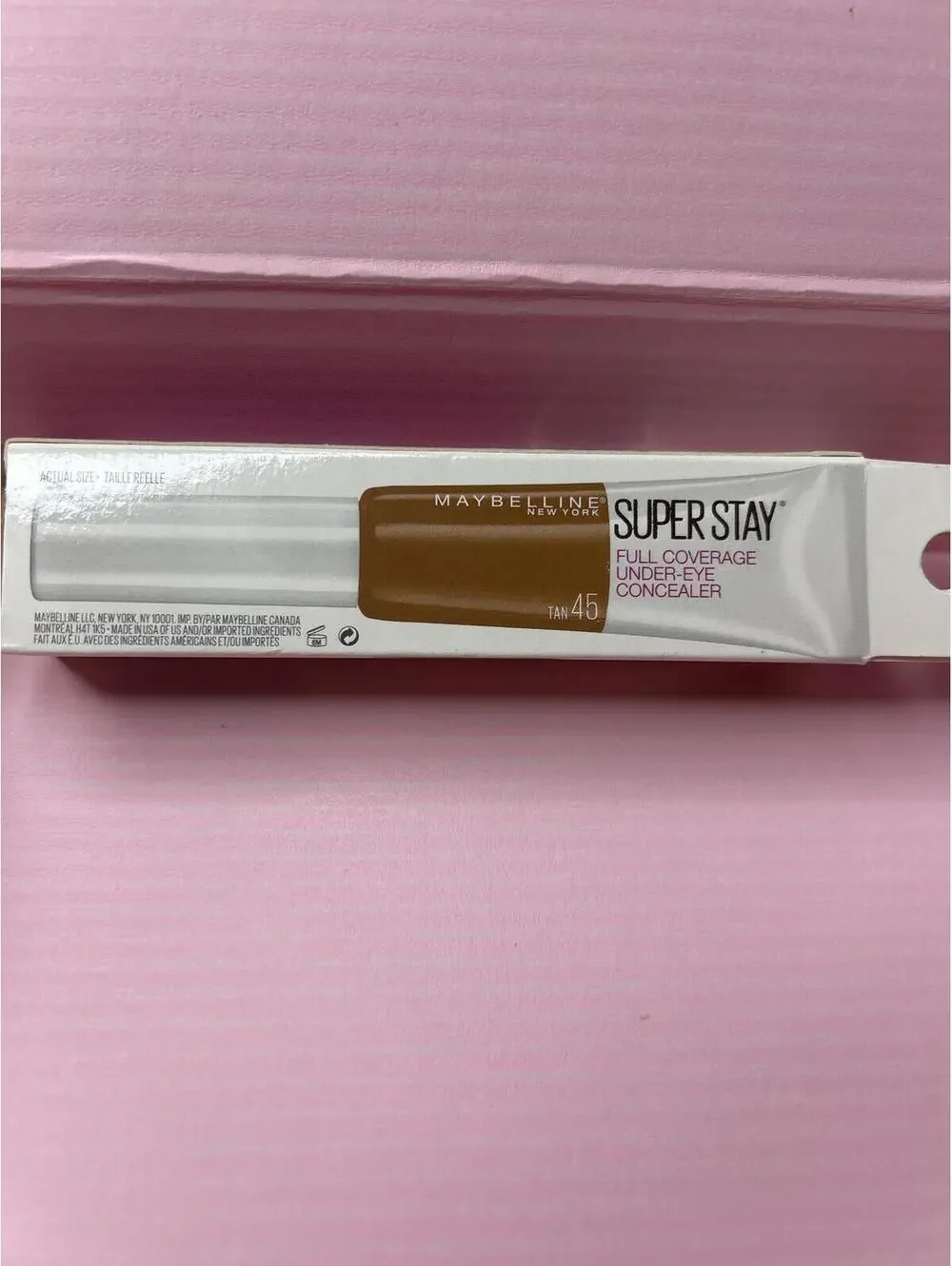 Maybelline Super Stay Full Coverage Under-Eye Concealer Shade 45